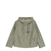 Shorts Parka Coat - Green