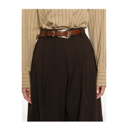 Billie Wool Blend Wide-Leg Trousers