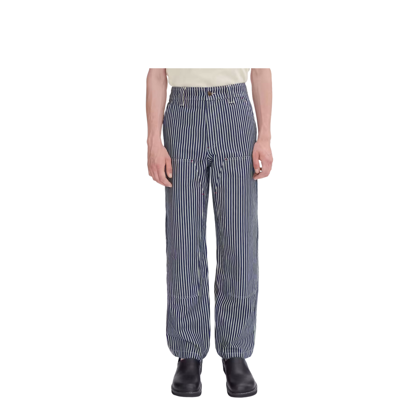 Trousers Blue White