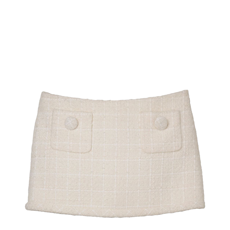 Tweed Mini Skirt
