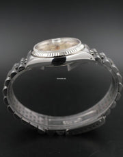 Rolex | Datejust | 16014 | White gold | 36 mm | Steel | White | Automatic