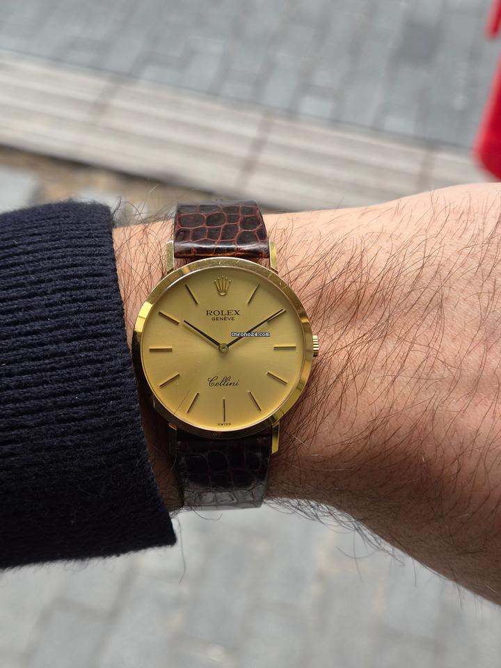 Rolex | Cellini | 4112 | 32 mm | Leather | Manual winding