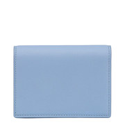 Spanish Calfskin Diamond Snap Wallet - Blue