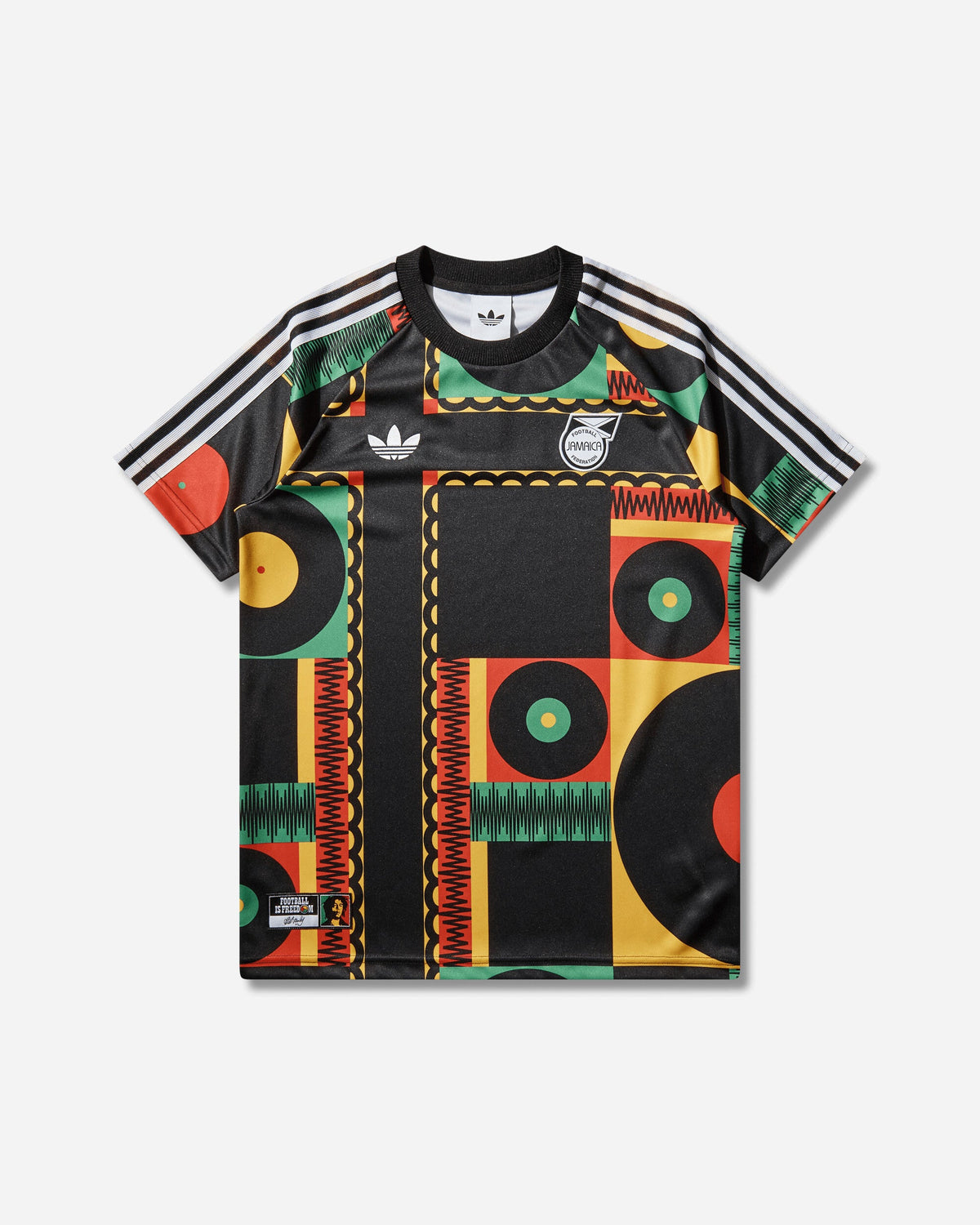 adidas Men's Bob Marley Jamaica Originals T-Shirt Black