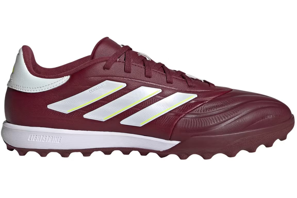 Adidas Copa Pure II League Turf Shadow Red Cloud White Team Solar Yellow