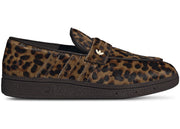 Adidas Handball Spezial Loafer Leopard Print Dark Brown Womens