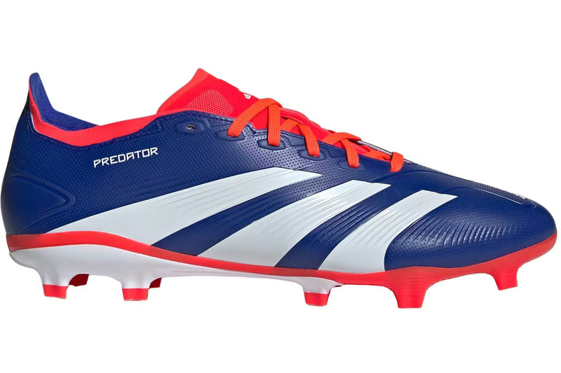 Adidas Predator League FG Lucid Blue Cloud White Solar Red