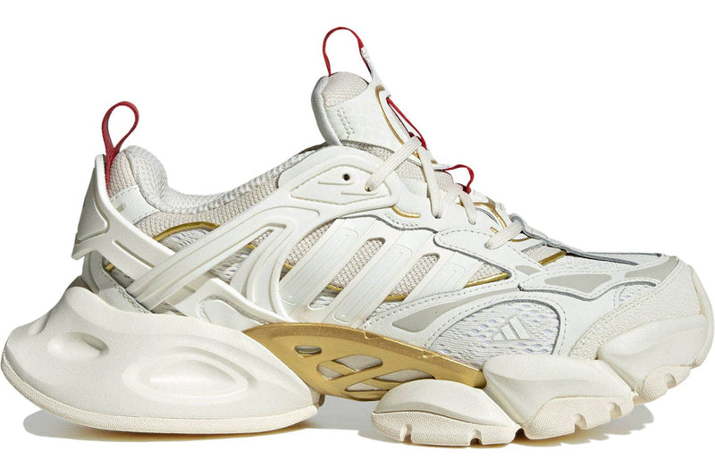 adidas XLG Runner Deluxe Off White Gold Metallic Red