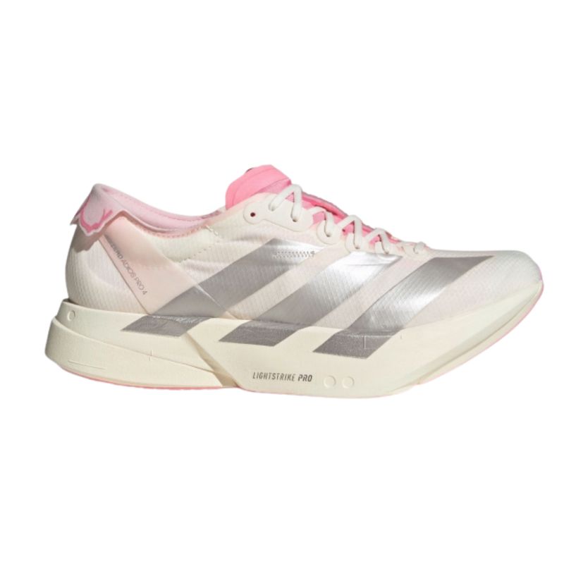 Adidas Adizero Adios Crew White / Silver Metallic