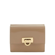 Clasp Wallet, Gold Hardware