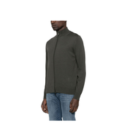 High Neck Zip Fastening Sweater