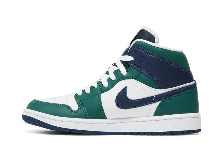 Air Jordan 1 Mid Noble GreenWhite