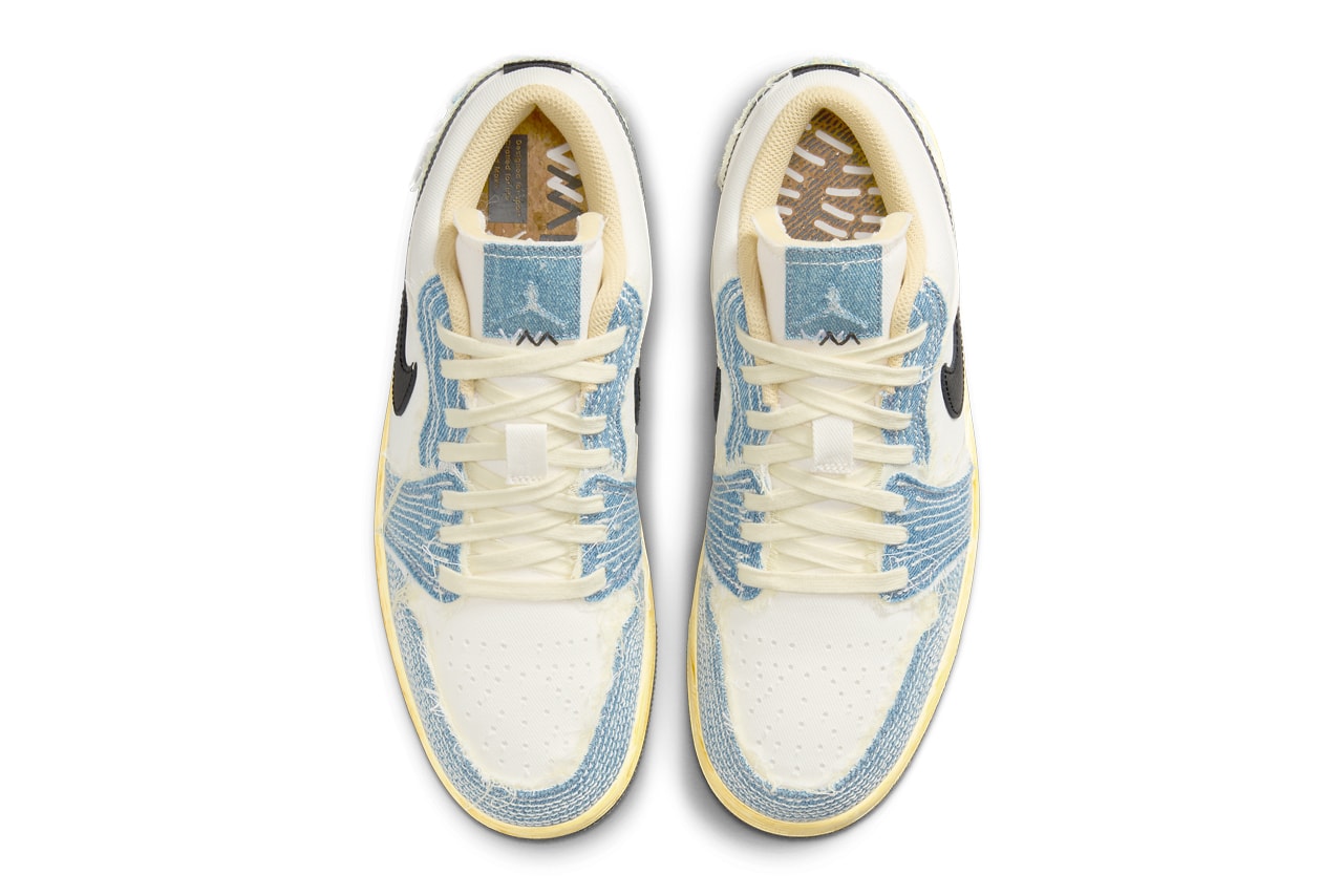 Air Jordan 1 Low Sashiko Denim Sale