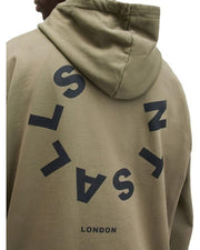 AllSaints Men's Green Tierra Hoody