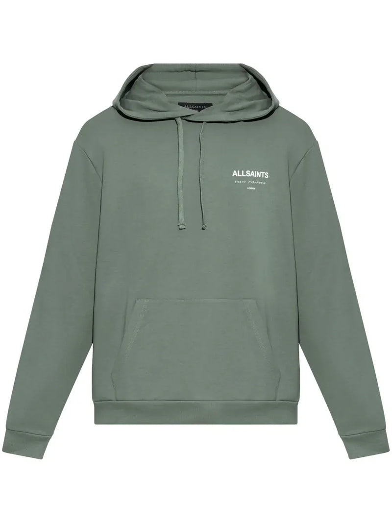 AllSaints Underground Oth Hoodie in Groen
