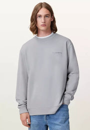Underground Relaxed Fit Crew Neck Sweatshirt MACHINE GREY