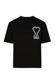 Ami de Coeur Oversized Jersey T-Shirt (Black)