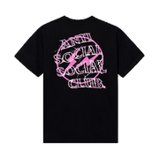 Anti Social Social Club x Fragment Pink Bolt T-Shirt