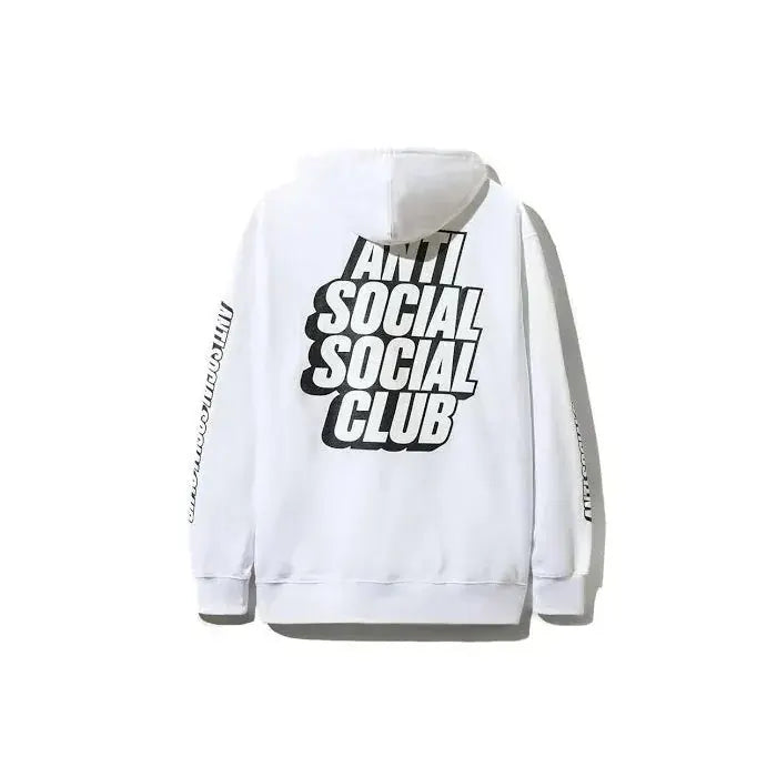 ASSC Hoodie - Blocked Logo White