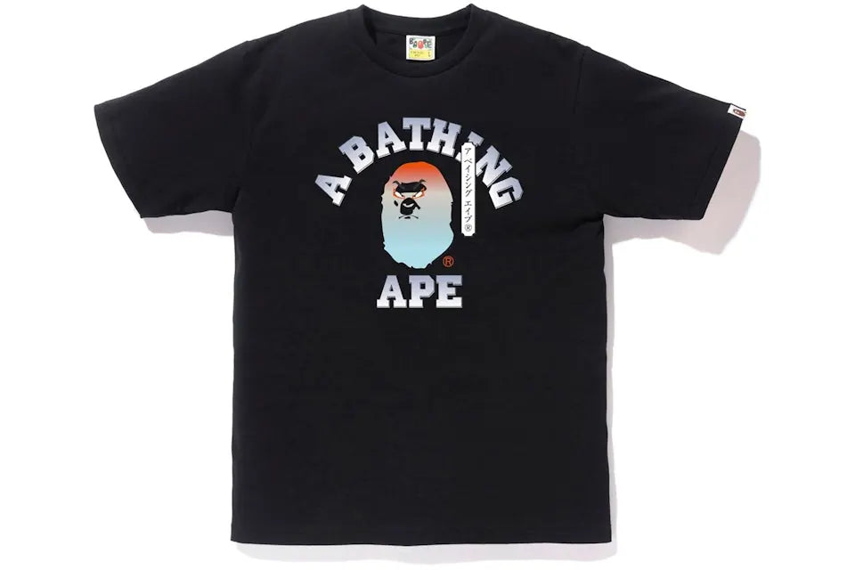 BAPE Kabuki College T-Shirt - Black