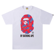 BAPE Stroke Camo T-Shirt - White