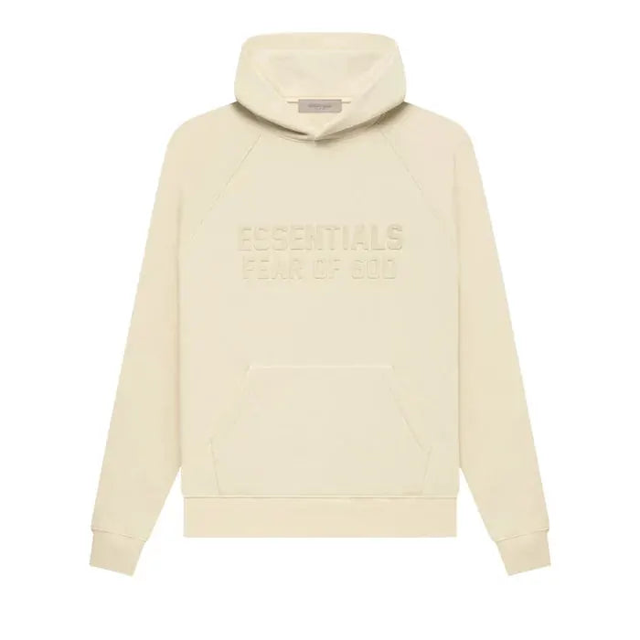 Fear Of God Essentials Hoodie Ss22 Eggshell
