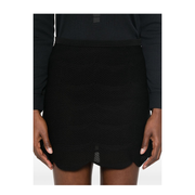 Silk and Cotton Mini Skirt