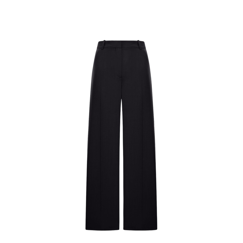 Viscose and Wool Trousers