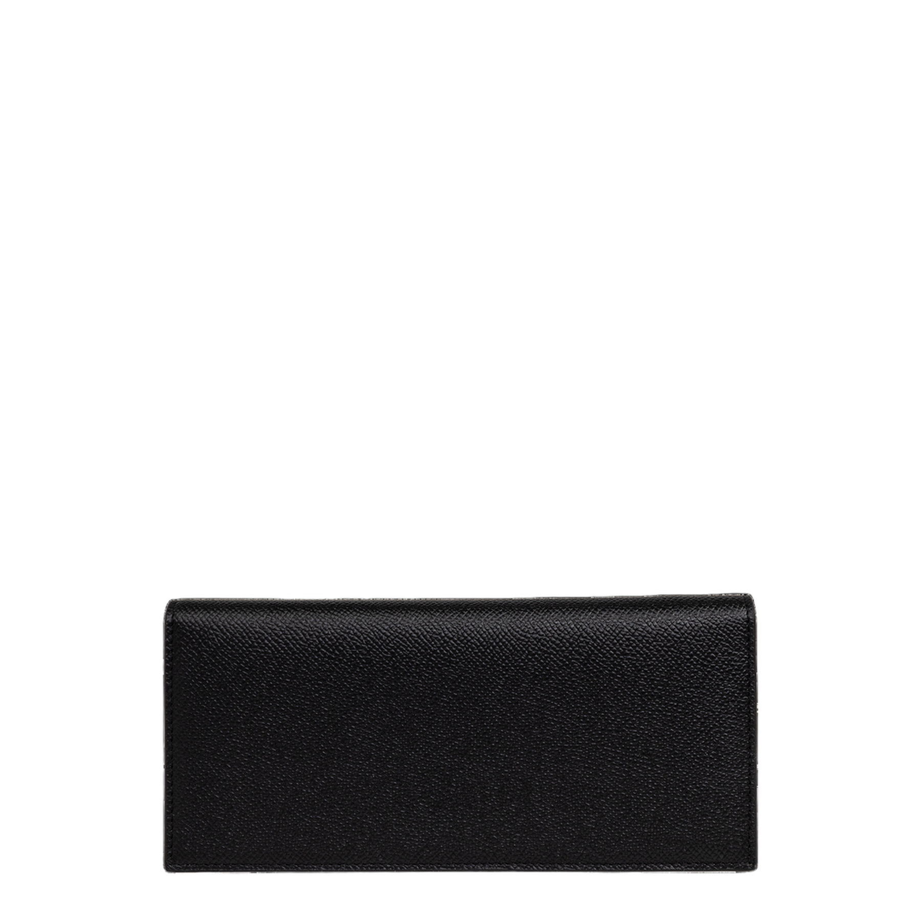 Gancini Leather Wallet - Black