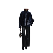 Flared Leg High Waist Trousers