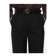 Wool Blend Suit Trousers