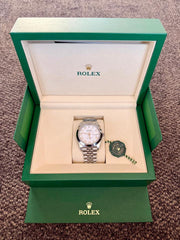 Rolex | Datejust | 126300-0016 | Steel | 41 x 48 mm | Steel | White | Automatic