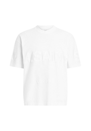 ALL SAINTS BIGGY SS CREW OPTIC WHITE TSHIRT