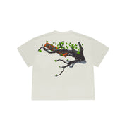 YOLO Branch Tee - Off White Oversized T-Shirt