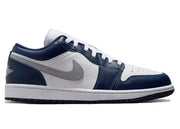 Air Jordan 1 Low Wolf Grey Midnight Navy