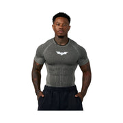 YoungLA Batman Compression Tees 'Grey Green'