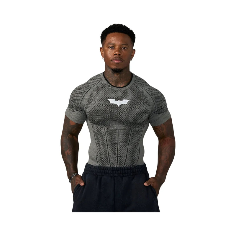 YoungLA Batman Compression Tees 'Grey Green'