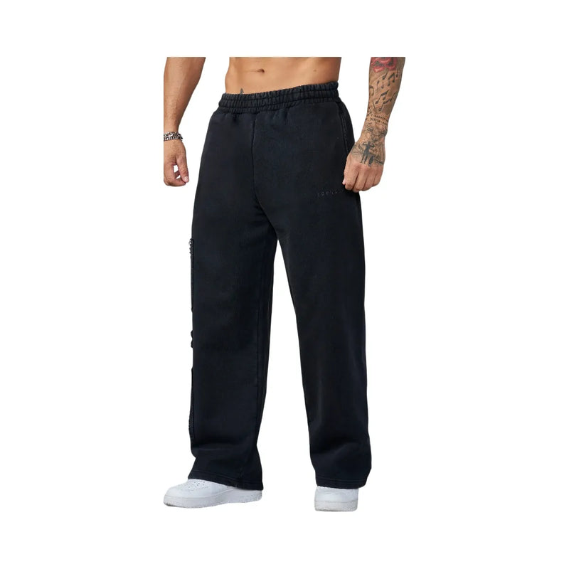 YoungLA Batman Stealth Sweats 'Black Wash'