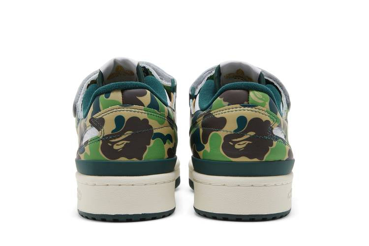 Bape x Adidas Forum 84 Low 30Th Anniversary Green Camo