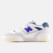 New Balance 550 Sea Salt with Blue Gemstone