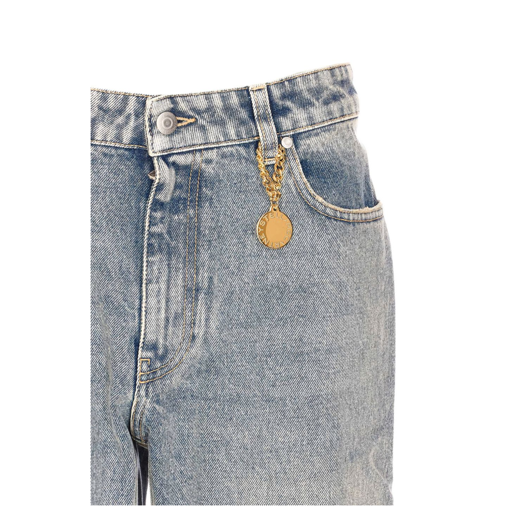 Mid Blue Vintage Wash Bootcut Jeans