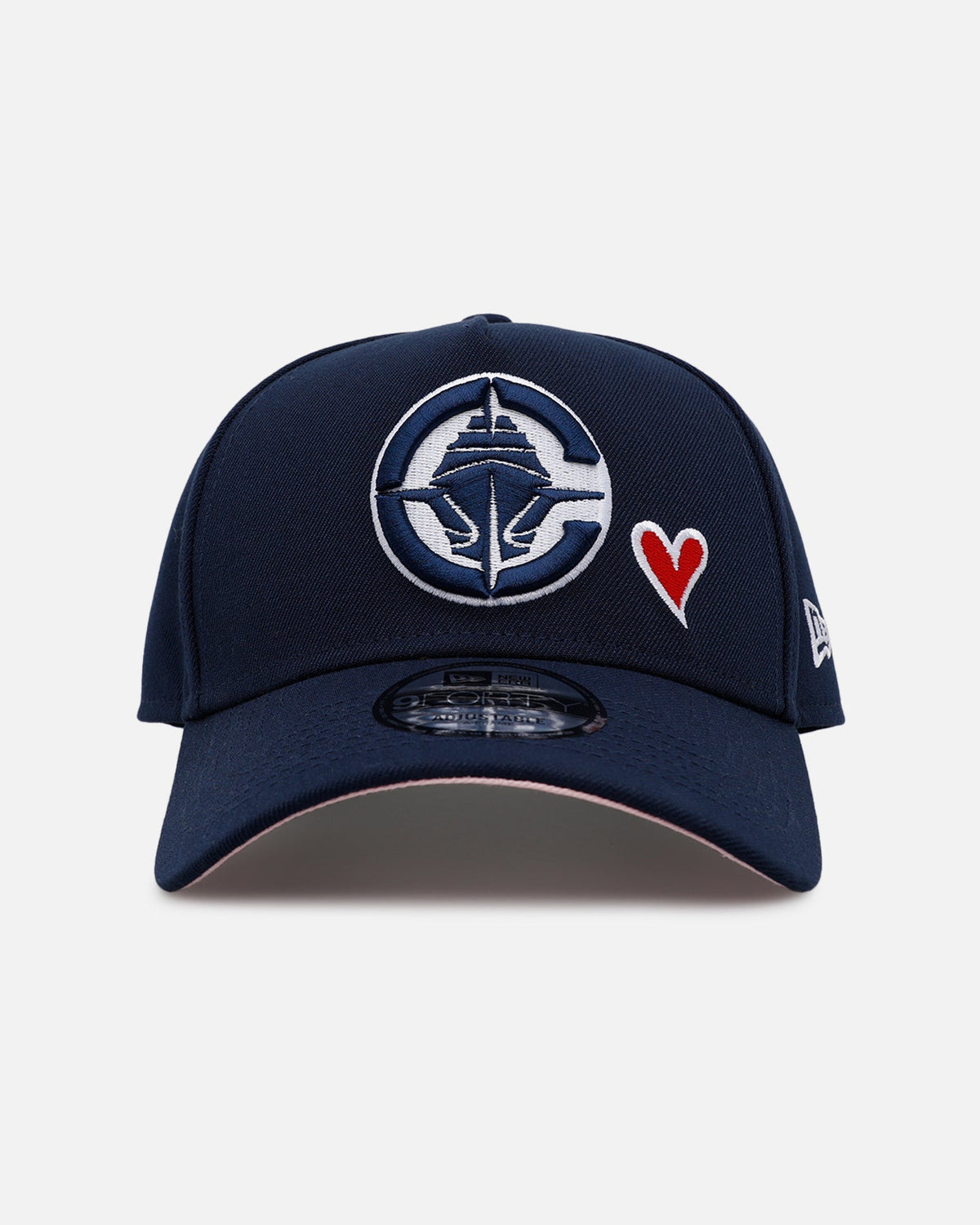 New Era Los Angeles Clippers Team Color Hearts 9FORTY A - Frame Snapback Official Team Color