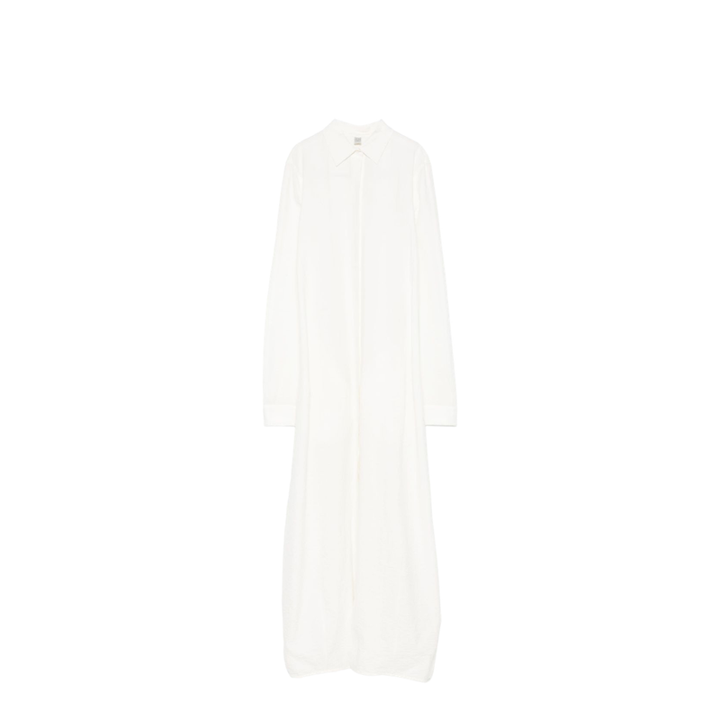 Silk Shirtdress