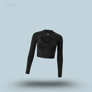Gymshark Dipped Long Sleeve 1/4 Zip Jacket