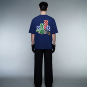 Blacklist Casino Royale Lambo Edition Royal blue Statement T-shirt