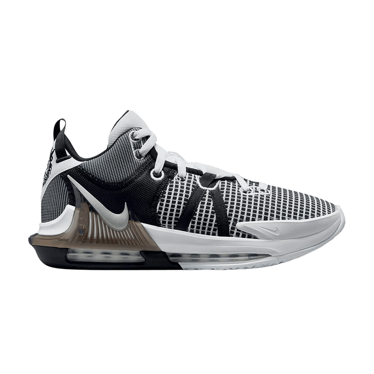 LeBron Witness 7 EP White/Metallic Silver