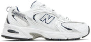 New Balance 530 White Silver Navy
