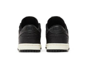 NIKE DUNK LOW BLACK CANVAS