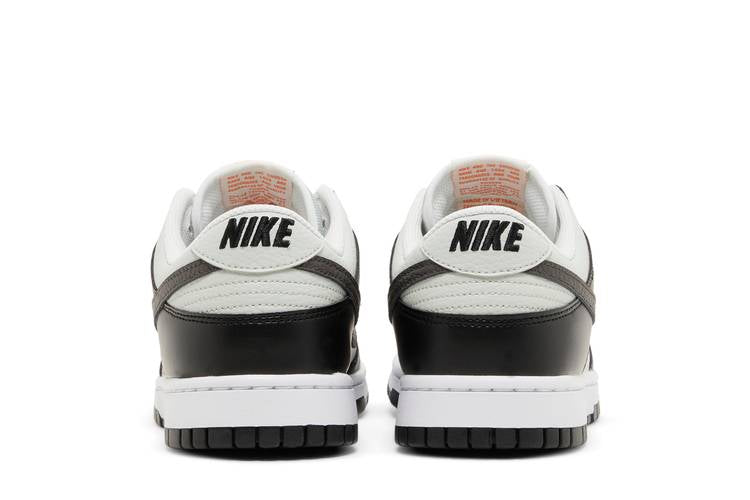 NIKE DUNK LOW BLACK TOTAL ORANGE MINI SWOOSH
