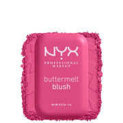 NYX Professional Makeup Buttermelt Powder Blush up to 12H Wear- Butta with time